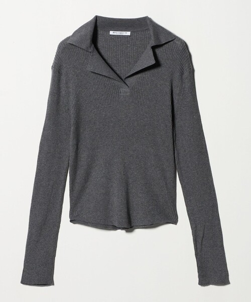 BEAUTY＆YOUTH UNITED ARROWS ニット セーター コットンリブ オープン