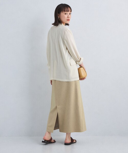 green label relaxing スカート 「size SHORTあり」スラブ