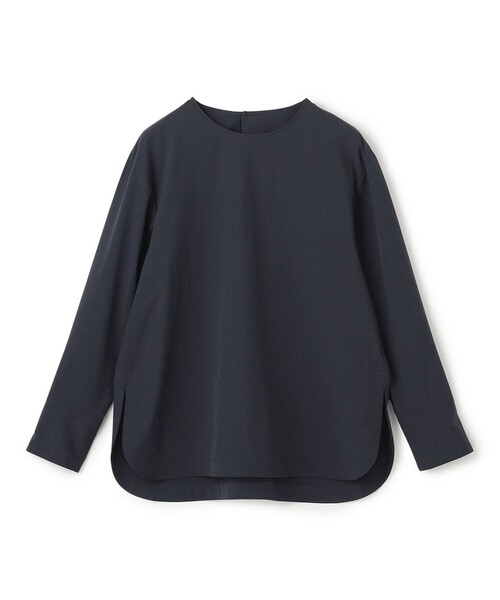ブラウス シャツ 「洗える/UVケア」ノーカラーコンフォートシャツ レディース 洗える/UVケア】ノーカラーコンフォートシャツ / UNFILO