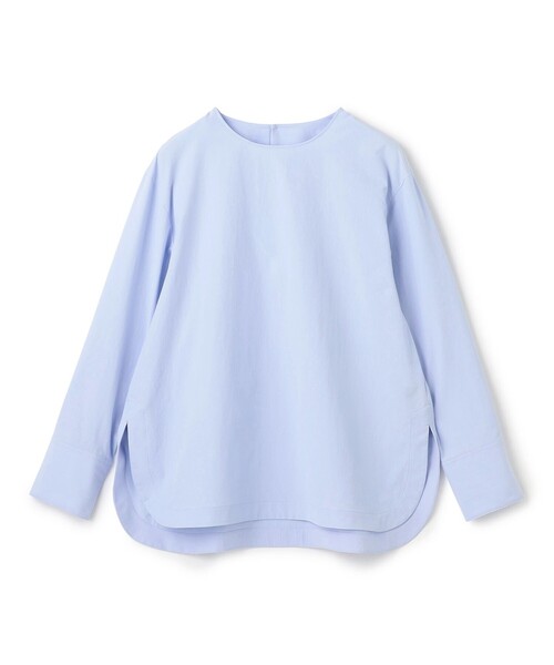 ブラウス シャツ 「洗える/UVケア」ノーカラーコンフォートシャツ レディース 洗える/UVケア】ノーカラーコンフォートシャツ / UNFILO