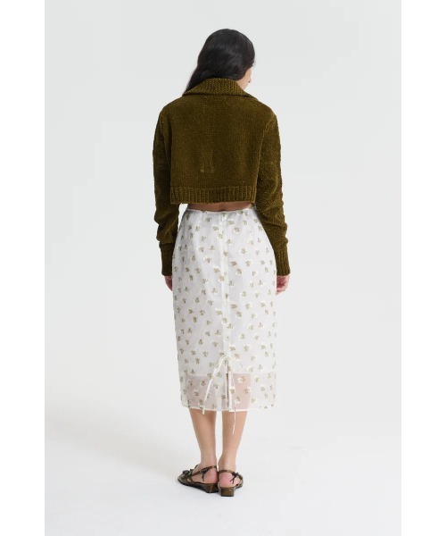 スカート MIDI SKIRT WITH ZIP CLOSURE : ZOZOTOWN Yahoo!店