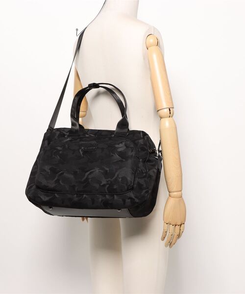 ☆ぽんたけさま専用です☆XSサイズ　カモフラレザー　底鋲付き LAZY SUSAN ボストンバッグ ボストンバッグ カモフラ2
