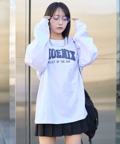 WEGO tシャツ WEGO/「25年春夏新作」アクセ付きグラフィック