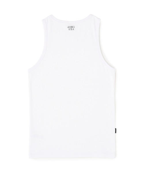 AVIREX tシャツ 「DAILY/デイリー」RIB TANK TOP / デイリー