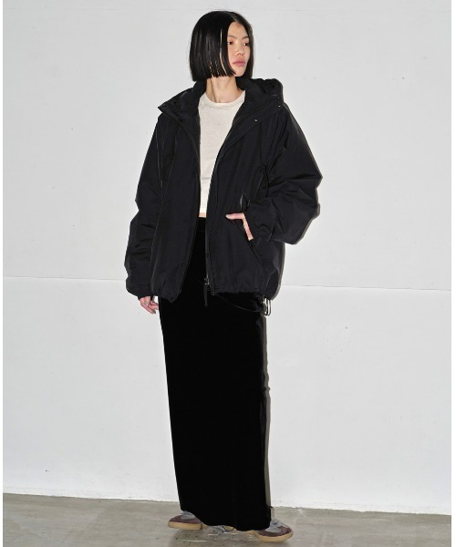 TODAYFUL フーディーダウンジャケット ブラック 38 TODAYFUL トゥデイフル フーディダウンジャケット TODAYFUL（トゥデイ
