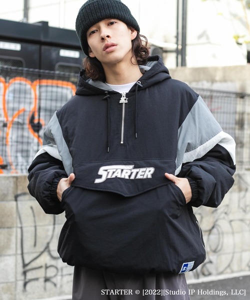 「STARTER」 ブルゾン FREE ホワイト レディース_画像3