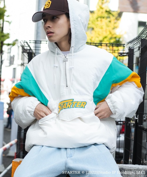 「STARTER」 ブルゾン FREE ホワイト レディース_画像5