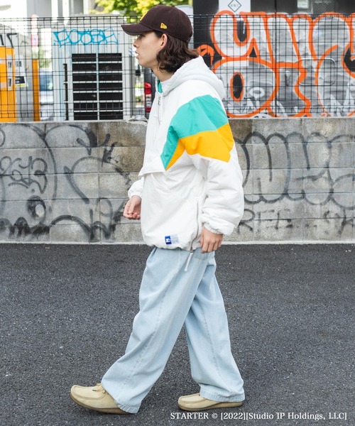 「STARTER」 ブルゾン FREE ホワイト レディース_画像8