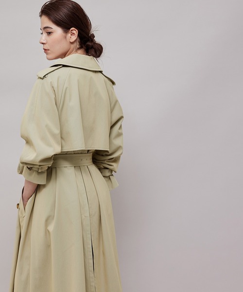 ROPE ロペ ベージュ ロングトレンチコート サイズ36 ROPE'（ロペ） トレンチコート 36 ベージュ系その他 レディース