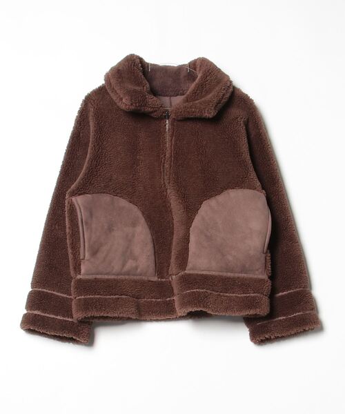 archives（アルシーヴ） ジップアップブルゾン MEDIUM ブラウン