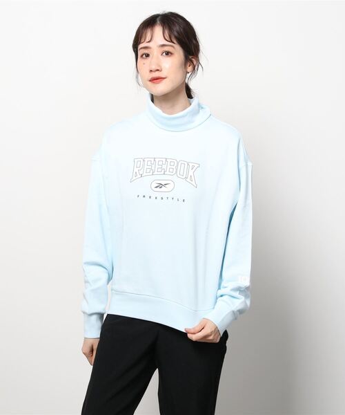 [Reebok] тренировочный cut and sewn SMALL голубой женский 