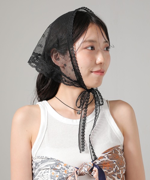 花柄 レース バブーシュカ : ZOZOTOWN Yahoo!店 - 通販 - Yahoo