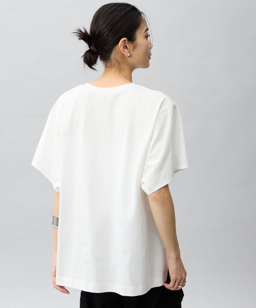 ONE'S TRUE tシャツ 「2025年春夏」サイドマチプルオーバー