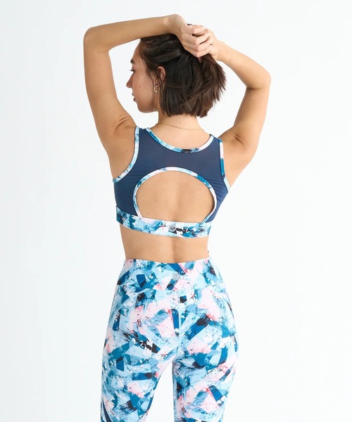 ROXY（ロキシー） スポーツブラ YOUR FLAVA BRA/ロキシー総柄ハイ