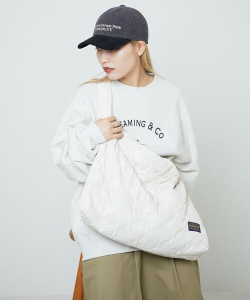 「PENDLETON」 ショルダーバッグ フリ- ブラック レディース_画像6