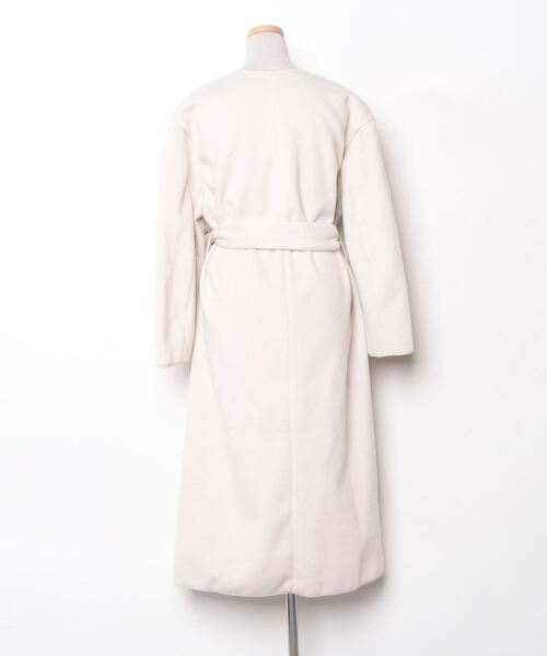 【未使用、タグ付き】FRAIＩ.Dのベージュ⭐︎ノーカラーコート FRAY I.D（フレイ・アイディー） ノーカラーコート ONE SIZE ベージュ