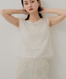 フリンジテープノースリーブトップ レディース｜ZOZOTOWN Yahoo!店