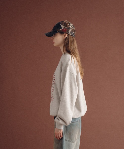 WISH FOR EVER 「WISH EVER」 スウェットカットソー MEDIUM