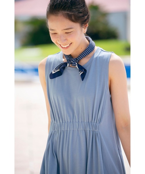 B：MING by BEAMS ワンピース 「NAVYS掲載 / 吸水速乾・接触冷感