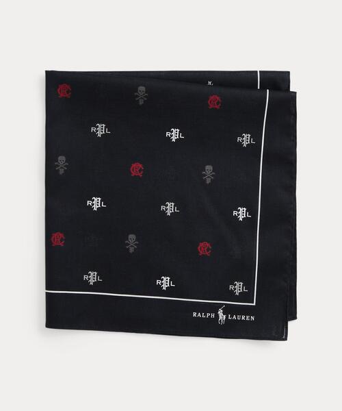 POLO ハンカチーフ POLO RALPH LAUREN（紳士ハンカチ） 表ガーゼタオルハンカチーフ