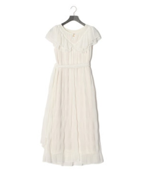 ERADIE（エラディエ） ワンピース Border Pleated Long one-piece