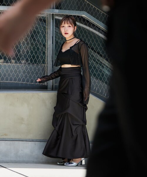 【Mavie..7】美シルエットマーメイドスカート Mavie..7】美シルエットマーメイドスカート（スカート）｜Mavie