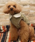犬 服 「犬服・防寒・着脱簡単」DOG裏ボアコ...の詳細画像4