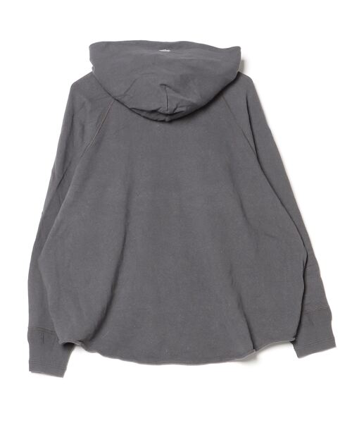 【美品】Americana グレー パーカー AMERICANA（アメリカーナ） ワンポイントプルオーバーパーカー