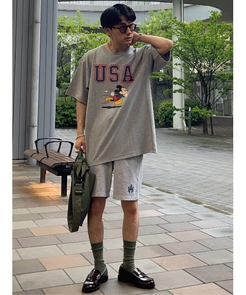 「Champion」 半袖Tシャツ L ホワイト メンズ