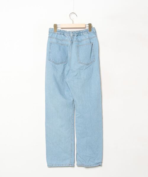 [OLIVE des OLIVE] обработка Denim брюки M голубой женский 