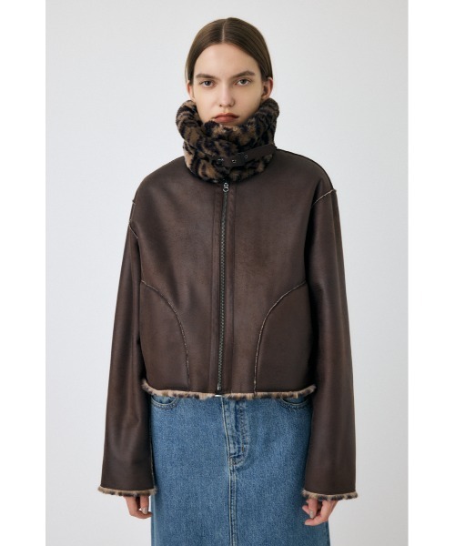 moussy  / リバーフェイクファーコート MOUSSY | REVER FAUX ファーコート (コート ) |SHEL'TTER WEBSTORE