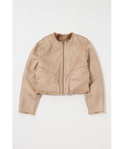 MOUSSY ブルゾン アウター 「25年AW新作」REVER FAUX ファー