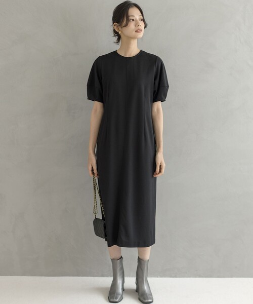 組曲（KUMIKYOKU） ワンピース ジョーゼットジャージーサック