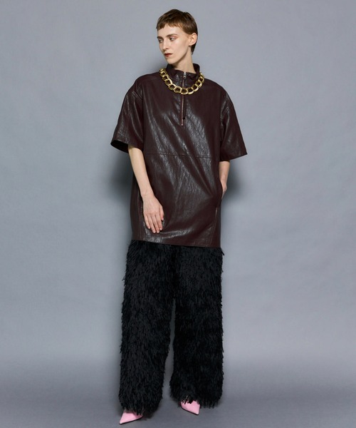 MAISON SPECIAL（メゾンスペシャル） パンツ Feather Pants/フェザー