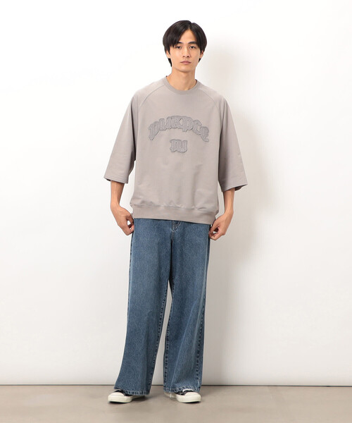 Purple&Yellow パープルアンドイエロー♪コムサ コーデュロイ ガウチョ ワイドパンツ ズボン ジーンズ 裾広 XS パープル&イエロー（Purple&Yellow）｜パンツ｜デニムパンツ一覧1