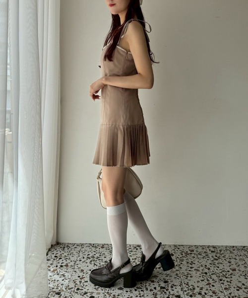NICE CLAUP ワンピース Mサイズ one after another NICE CLAUP ワンピース サイズ展開あり/裾