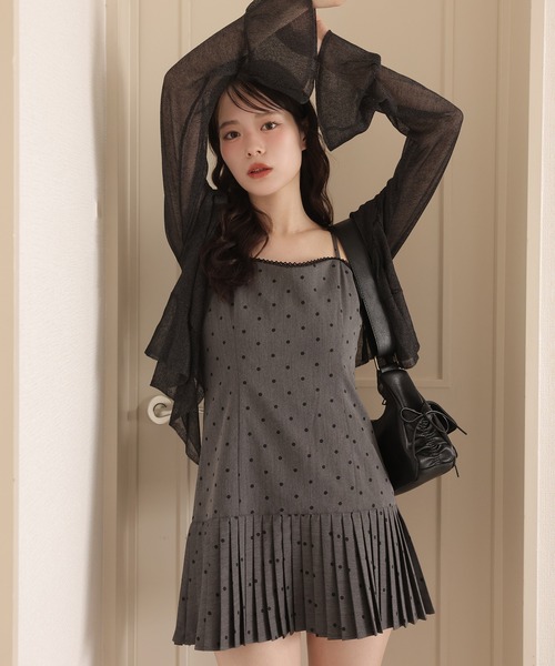 NICE CLAUP ワンピース Mサイズ continuer de NICE CLAUP/【KON's select】【マイナス5キロ見え
