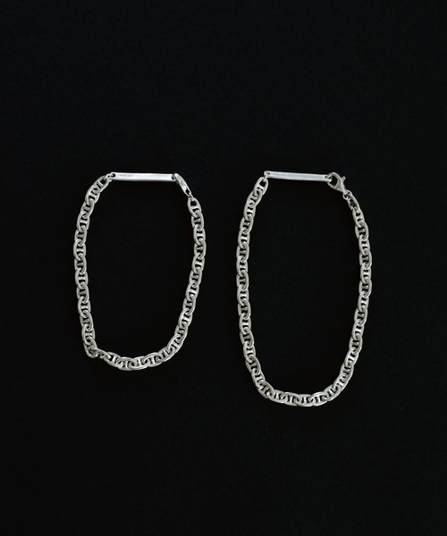 ブレスレット SILVER925 マリーナチェーンブレスレット -M- レディース メンズの画像
