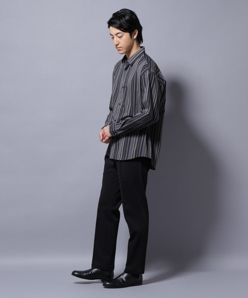 【希少】ナノユニバース　ダメリーノ　SOLOTEX ストライプ　スーツ　XL ナノユニバース⁄ダメリーノ*XL*ストライプ⁄スーツ⁄セットアップ