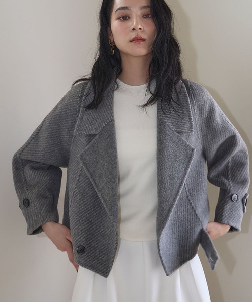 ELFRANK コート アウター 「2025AW」「ウール68％＋再生繊維2