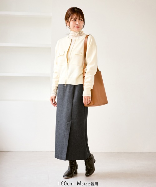 ROPE' PICNIC（ロペ ピクニック） スカート スリートーンツイード