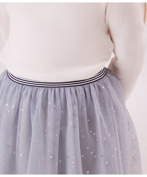 PETIT BATEAU（プチバトー） スカート チュールスカート キッズ 子供服 