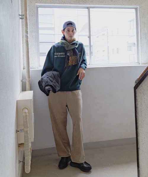 niko and…（ニコアンド） マフラー FREE ネイビー メンズ : ZOZOTOWN