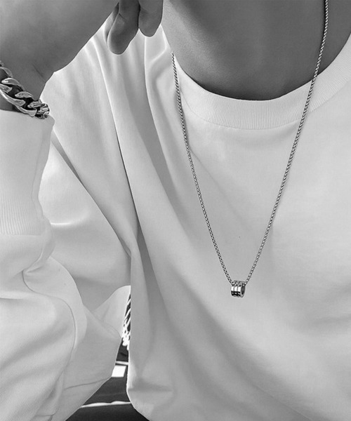 VIBGYOR ネックレス 「IZU」 K-POP風 メンズネックレス サージカル