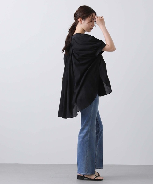 「Gready Brilliant」 半袖ブラウス FREE ブラック レディース_画像4