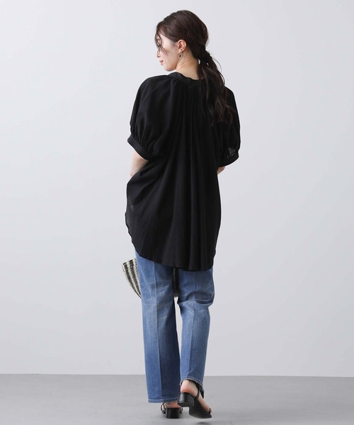 「Gready Brilliant」 半袖ブラウス FREE ブラック レディース_画像5