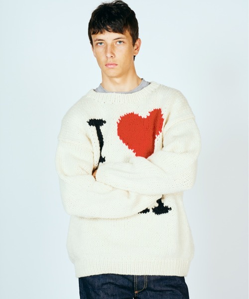 THRIFTY LOOK セーター ニット スリフティルック / ”I LOVE LA”HAND