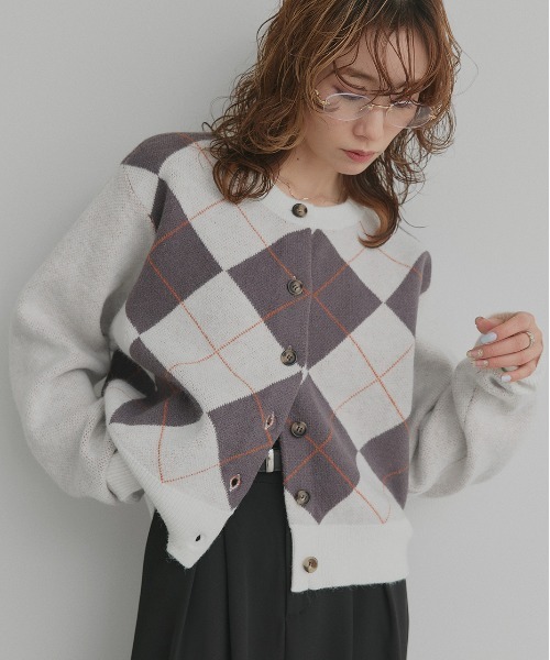Godard Haberdashery アーガイルニット　セーター ad thie（アドティエ） ニット セーター アーガイル ニット