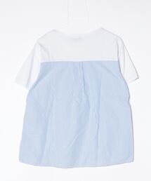 「INDIVI」 半袖カットソー 38 ホワイト レディースの画像2