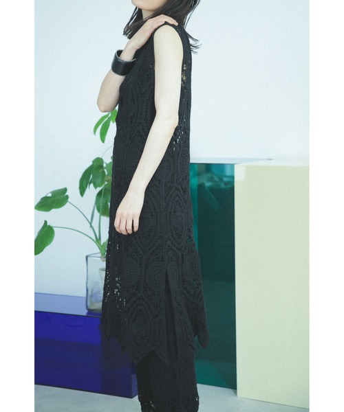 「ROSE BUD」 ノースリーブワンピース ONE SIZE ホワイト系その他 レディース_画像2